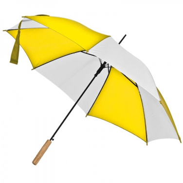Logo trade promotional item photo of: Automatic walking-stick umbrella AIX-EN-PROVENCE
