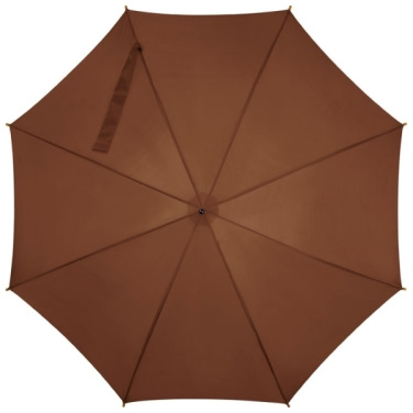 Logo trade promotional merchandise picture of: Wooden automatic umbrella NANCY