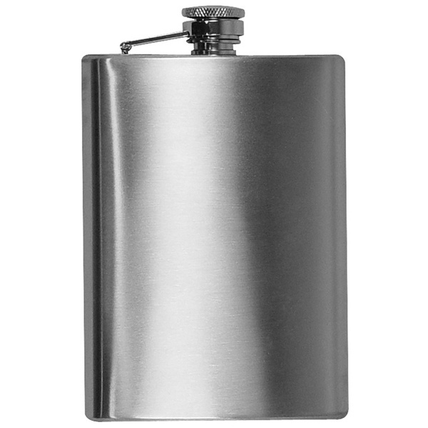 Logotrade business gifts photo of: Stainless steel hip flask KANSAS CITY 237 ml