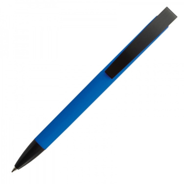 Logotrade advertising product picture of: Metal ballpen soft touch BRESCIA