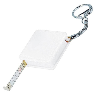 Logo trade promotional merchandise picture of: Steel measuring tape ABERDEEN