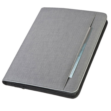Logo trade advertising products image of: A4 folder with power bank Elda