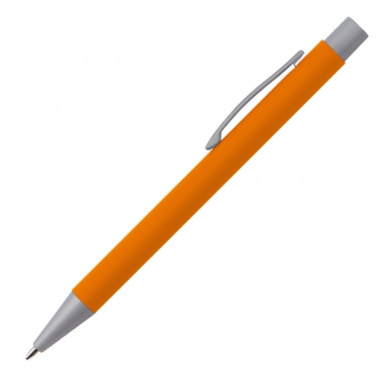 Logotrade promotional items photo of: Metal ballpen soft touch ABU DHABI