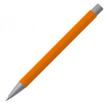 Logo trade advertising products picture of: Metal ballpen soft touch ABU DHABI