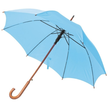 Logotrade corporate gifts photo of: Wooden automatic umbrella NANCY