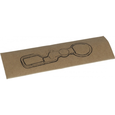Logo trade promotional giveaways image of: Keyring MACAU