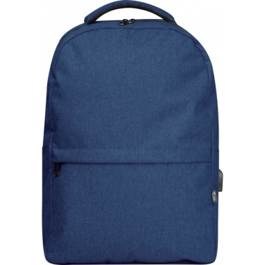 Logotrade promotional products photo of: rPET backpack RIMINI