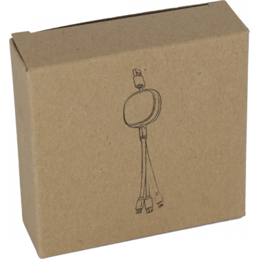 Logo trade promotional merchandise picture of: Charging cable STRASBOURG