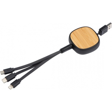 Logotrade promotional merchandise photo of: Charging cable STRASBOURG
