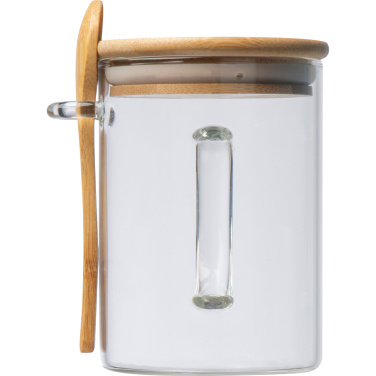Logotrade promotional item image of: Glass mug JACKSON 420 ml
