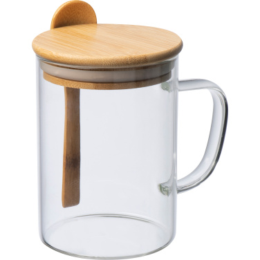 Logotrade promotional gifts photo of: Glass mug JACKSON 420 ml