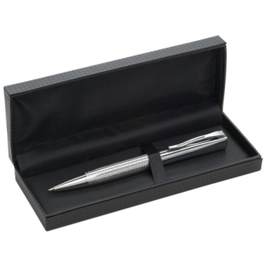 Logo trade promotional gift photo of: Metal ballpen CHESTER