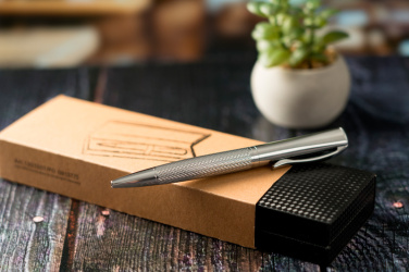 Logo trade promotional gifts picture of: Metal ballpen CHESTER