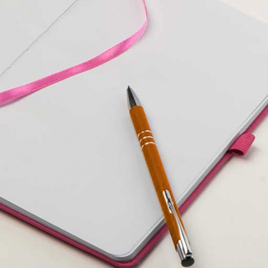 Logo trade promotional giveaways image of: Metal ballpen NEW JERSEY