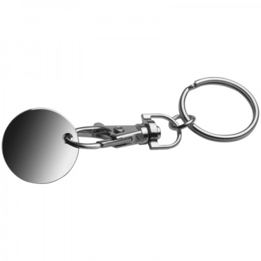 Logotrade corporate gift picture of: Keyring with shopping coin ARRAS