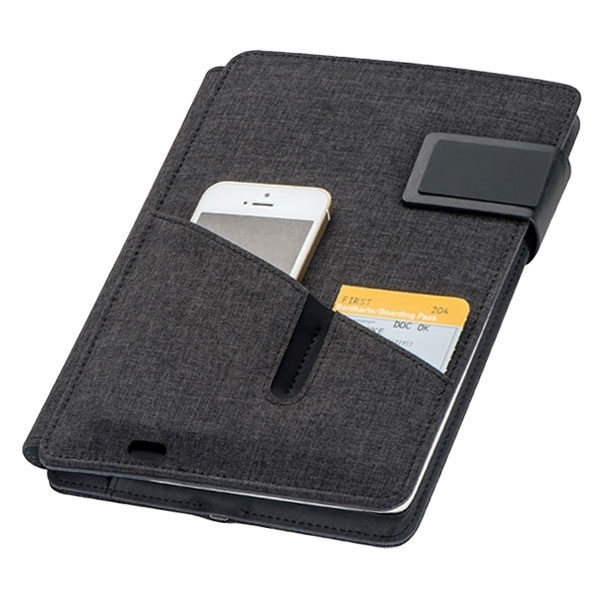 Logo trade advertising products picture of: Power bank folder Leno