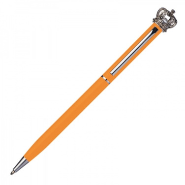 Logo trade promotional items image of: Metal ballpen KINGS PARK