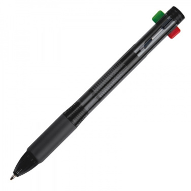 Logotrade promotional giveaway picture of: Plastic ballpen 4in1 NEAPEL