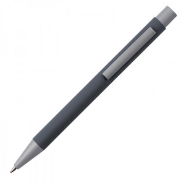 Logotrade advertising product picture of: Metal ballpen soft touch ABU DHABI