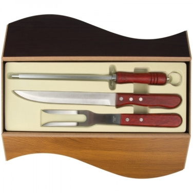 Logo trade promotional merchandise image of: Carving knife and fork SYDNEY