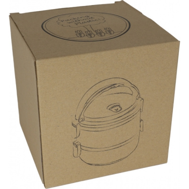 Logo trade business gifts image of: Lunch box HOME