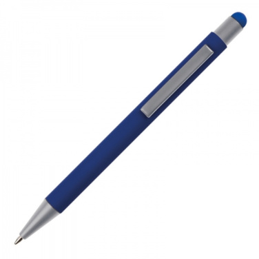 Logotrade promotional products photo of: Metal ballpen touch pen soft touch SALT LAKE CITY