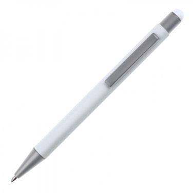 Logotrade advertising product picture of: Metal ballpen touch pen soft touch SALT LAKE CITY