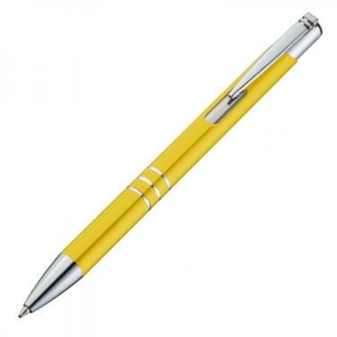 Logo trade promotional item photo of: Metal ballpen ASCOT