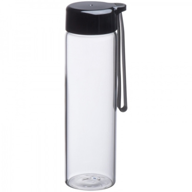 Logo trade promotional giveaways image of: Glass bottle SEVILLA 450 ml