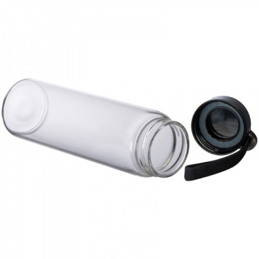 Logo trade promotional product photo of: Glass bottle SEVILLA 450 ml