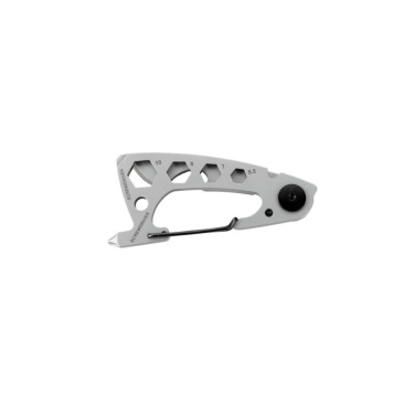 Logo trade business gifts image of: Multifunctional tool BURUNDI Schwarzwolf
