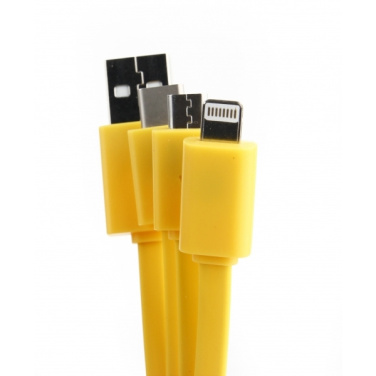 Logotrade promotional merchandise photo of: Personalized charging cable 3in1