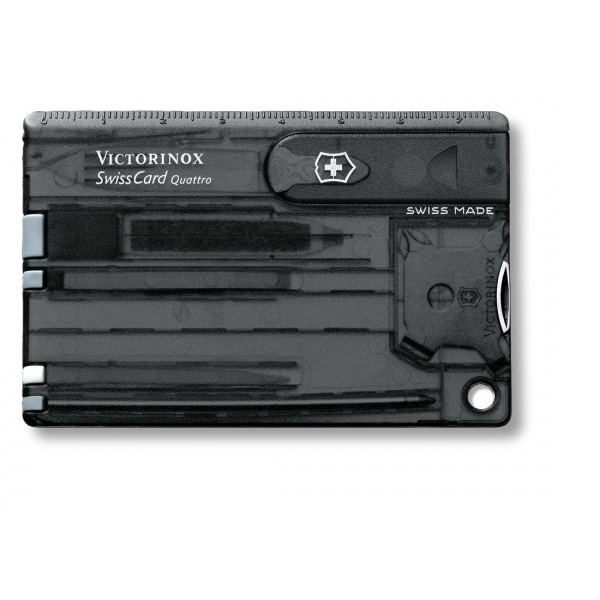 Logo trade business gifts image of: SwissCard Quattro Victorinox