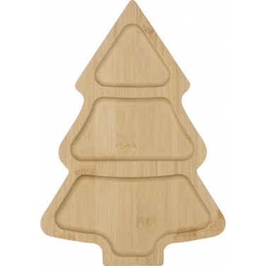 Logotrade promotional giveaways photo of: Bamboo snack tray LOUISVILLE