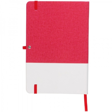 Logo trade business gifts image of: A5 Notebook BARDOLINO