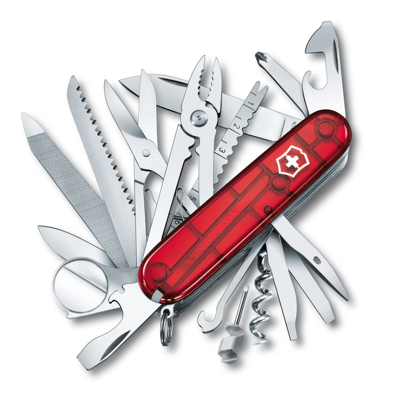 Logotrade advertising product picture of: Pocket knife SwissChamptransparent Victorinox