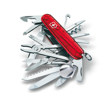 Logo trade promotional gift photo of: Pocket knife SwissChamptransparent Victorinox