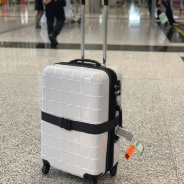 Logo trade promotional gift photo of: Adjustable luggage strap MOORDEICH