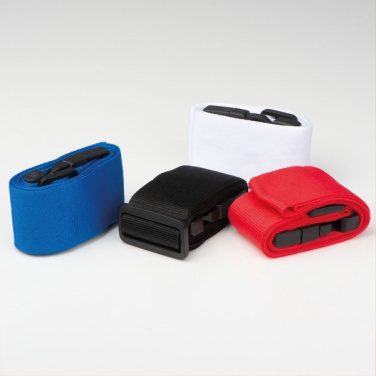 Logo trade corporate gifts image of: Adjustable luggage strap MOORDEICH