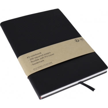 Logo trade promotional merchandise image of: A5 Notebook DUBAI
