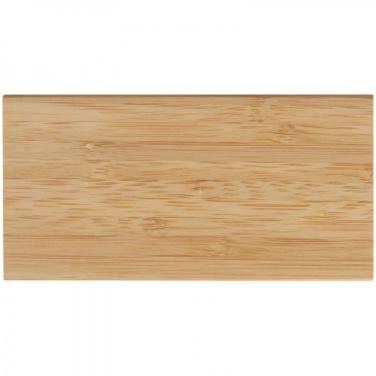 Logo trade business gift photo of: Bamboo power bank KATOWICE