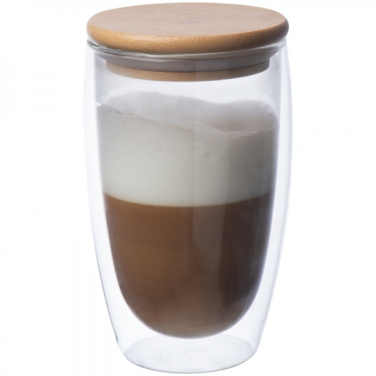 Logo trade promotional gifts image of: Double-walled glass ZAKOPANE 500 ml