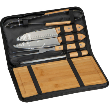 Logo trade promotional giveaways image of: Barbecue set EINDHOVEN