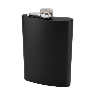 Logo trade promotional products picture of: Hip flask OLYMPOS Schwarzwolf