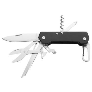 Logo trade promotional items picture of: Pocket knife NEMRUT Schwarzwolf