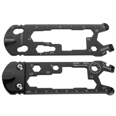 Logo trade promotional product photo of: Bike tools INARI Schwarzwolf
