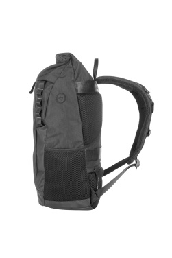 Logotrade promotional item image of: Rolltop backpack ELBERT Schwarzwolf