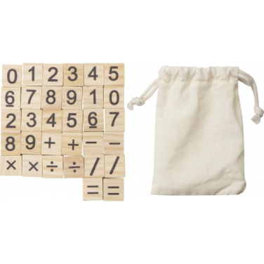 Logotrade promotional gift image of: Wooden counting game LIBEREC