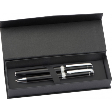 Logotrade promotional gifts photo of: Metal writing set KARLOVAC