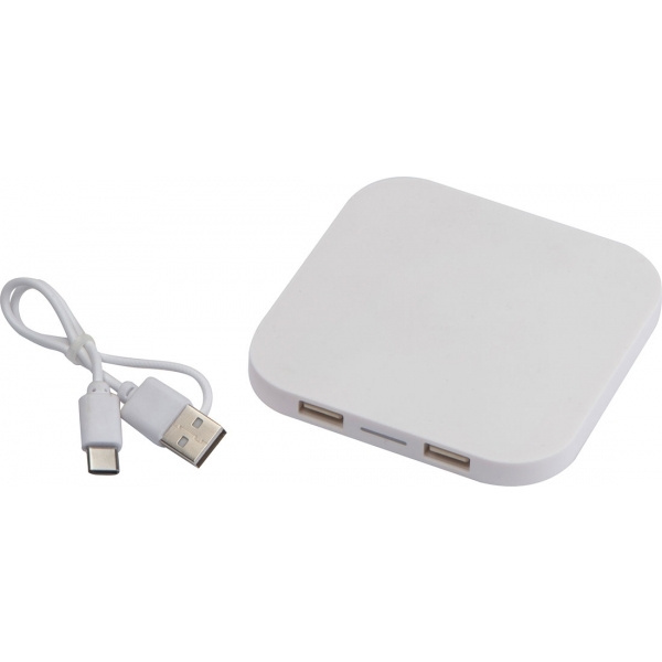Logo trade promotional merchandise photo of: Wireless charger LINCOLN